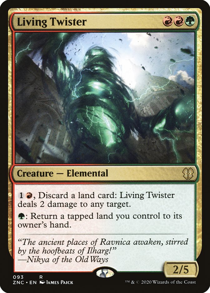 Living Twister [Zendikar Rising Commander] | Tables and Towers