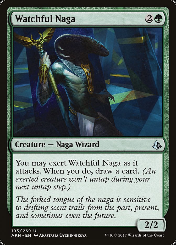 Watchful Naga [Amonkhet] | Tables and Towers