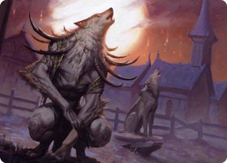 Lord of the Ulvenwald Art Card [Innistrad: Midnight Hunt Art Series] | Tables and Towers