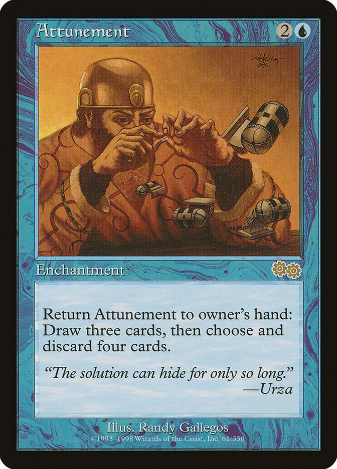 Attunement [Urza's Saga] | Tables and Towers