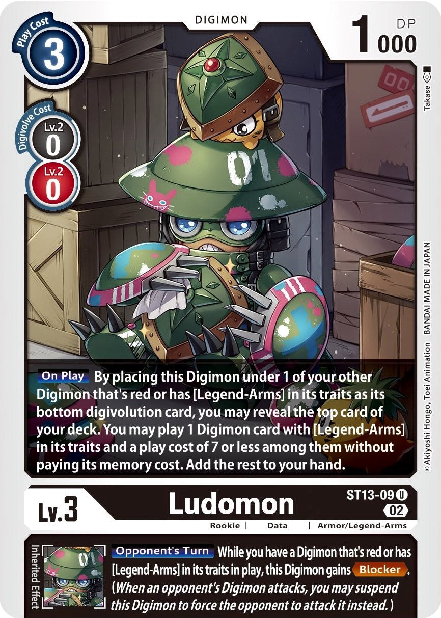 Ludomon [ST13-09] [Starter Deck: Ragnaloardmon] | Tables and Towers