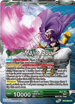 Majin Buu // Majin Buu, Unadulterated Might (BT14-062) [Cross Spirits] | Tables and Towers