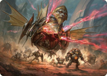 Liberator, Urza's Battlethopter Art Card [The Brothers' War Art Series] | Tables and Towers