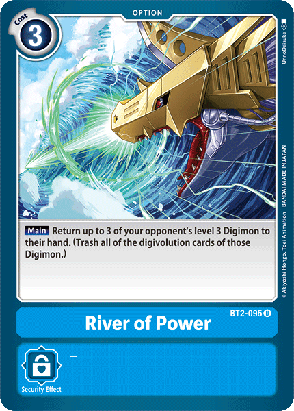 River of Power [BT2-095] [Release Special Booster Ver.1.0] | Tables and Towers