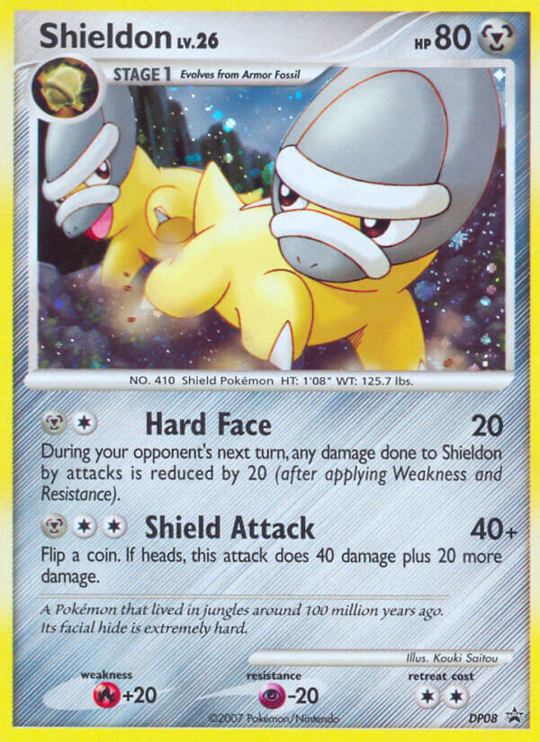 Shieldon (DP08) [Diamond & Pearl: Black Star Promos] | Tables and Towers