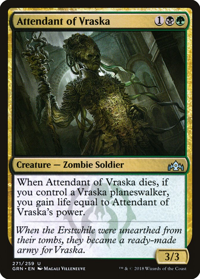 Attendant of Vraska [Guilds of Ravnica] | Tables and Towers