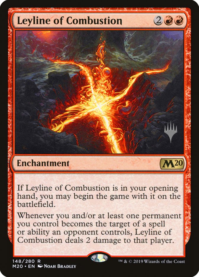 Leyline of Combustion (Promo Pack) [Core Set 2020 Promos] | Tables and Towers