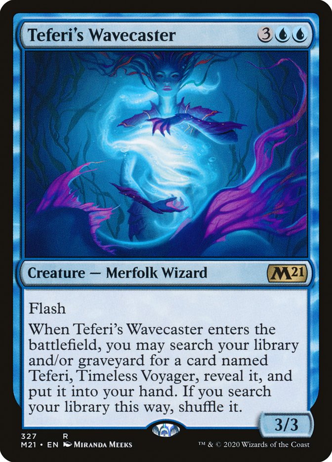 Teferi's Wavecaster [Core Set 2021] | Tables and Towers