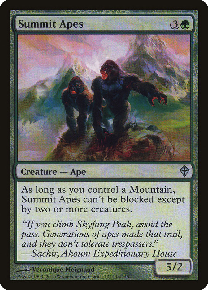 Summit Apes [Worldwake] | Tables and Towers