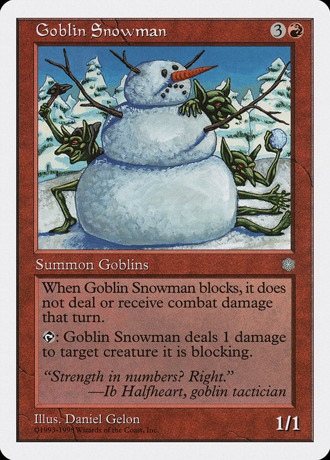 Goblin Snowman [Anthologies] | Tables and Towers