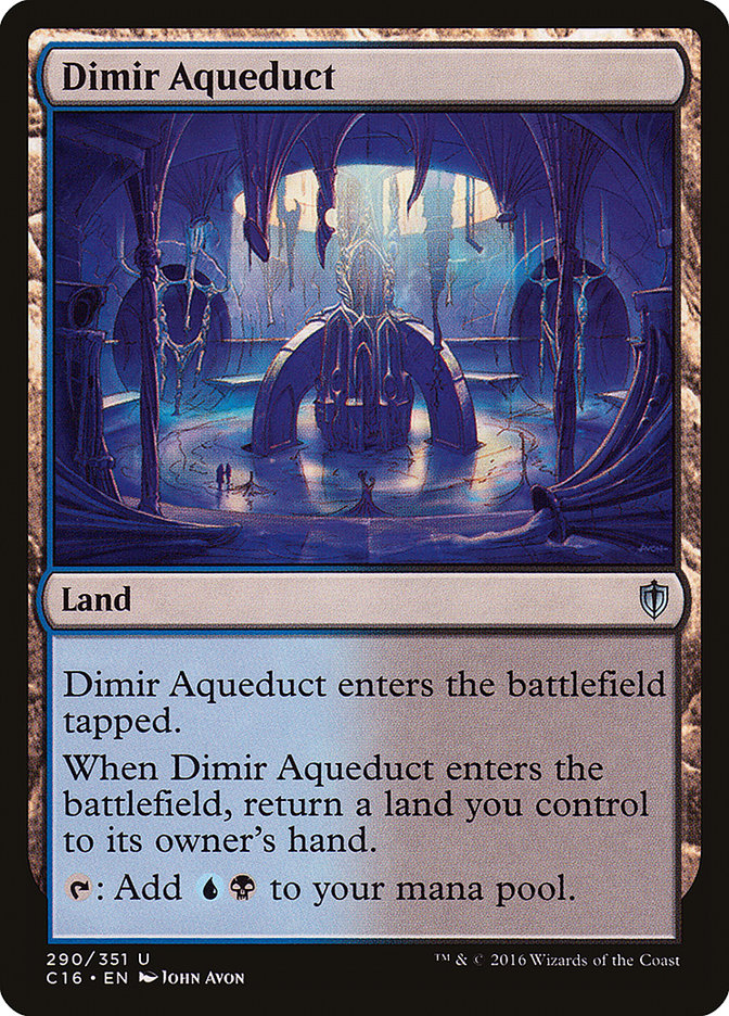 Dimir Aqueduct [Commander 2016] | Tables and Towers