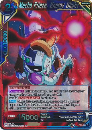 Mecha Frieza, Energy Blight (BT9-102) [Universal Onslaught] | Tables and Towers