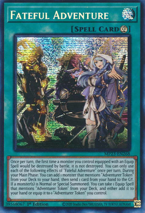 Fateful Adventure [MP23-EN268] Prismatic Secret Rare | Tables and Towers