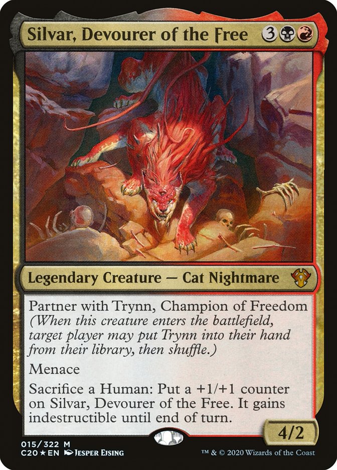 Silvar, Devourer of the Free [Commander 2020] | Tables and Towers