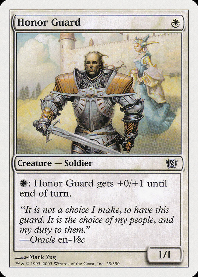 Honor Guard [Eighth Edition] | Tables and Towers