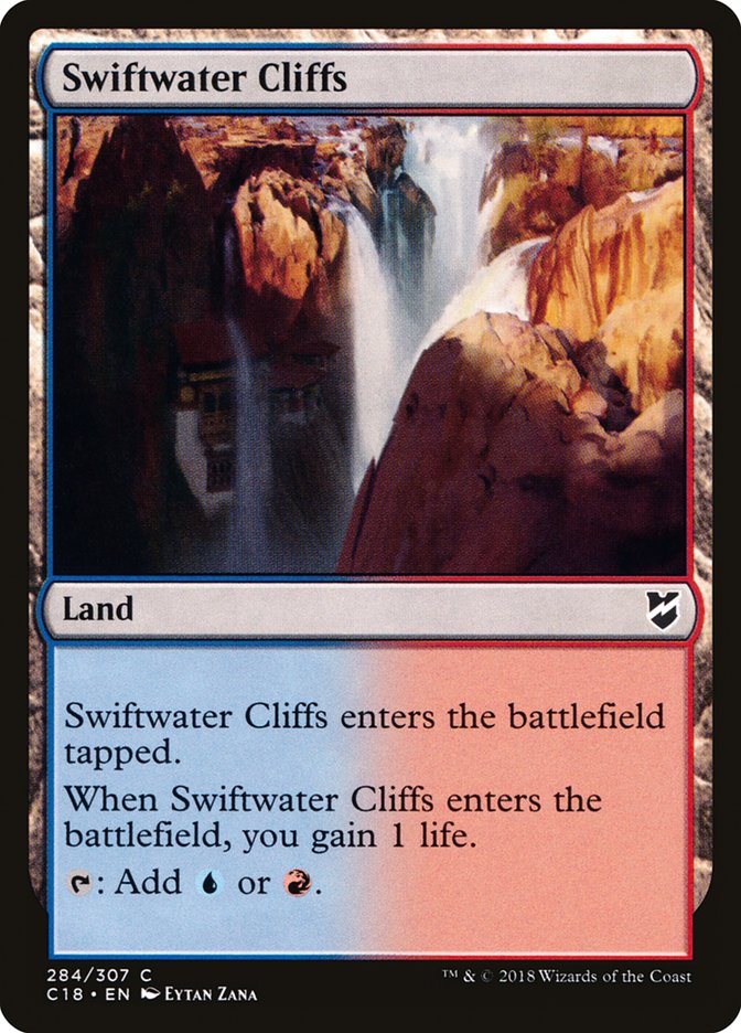 Swiftwater Cliffs [Commander 2018] | Tables and Towers