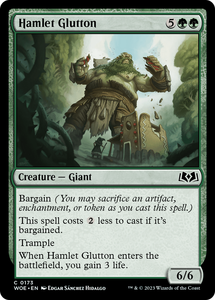 Hamlet Glutton [Wilds of Eldraine] | Tables and Towers