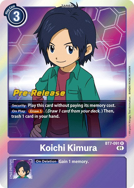 Koichi Kimura [BT7-091] [Next Adventure Pre-Release Cards] | Tables and Towers