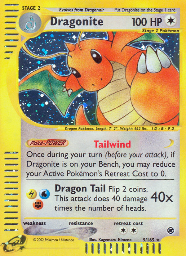 Dragonite (9/165) [Expedition: Base Set] | Tables and Towers