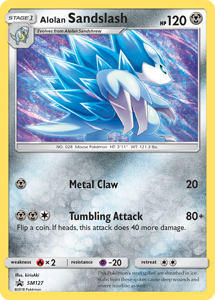 Alolan Sandslash (SM127) [Sun & Moon: Black Star Promos] | Tables and Towers