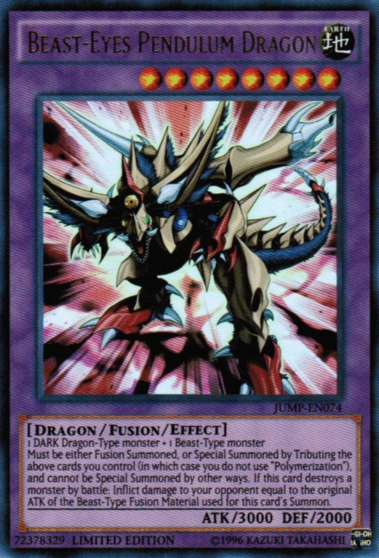 Beast-Eyes Pendulum Dragon [JUMP-EN074] Ultra Rare | Tables and Towers