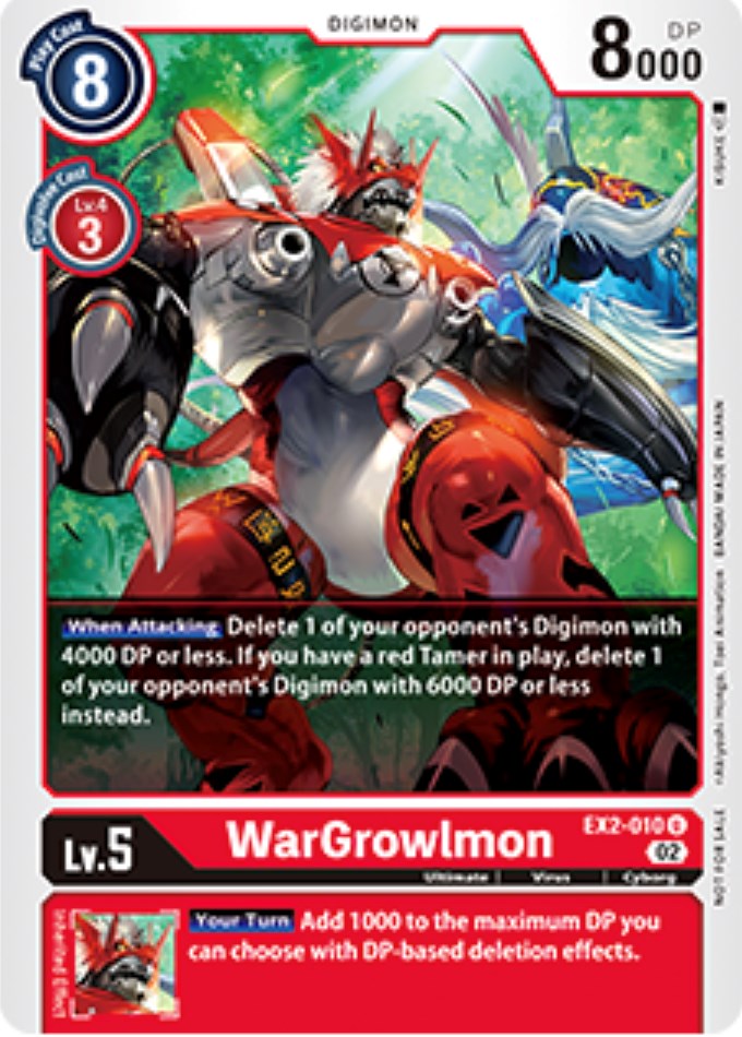 WarGrowlmon [EX2-010] (Tamer Party Vol. 6 Promo) [Digital Hazard Promos] | Tables and Towers