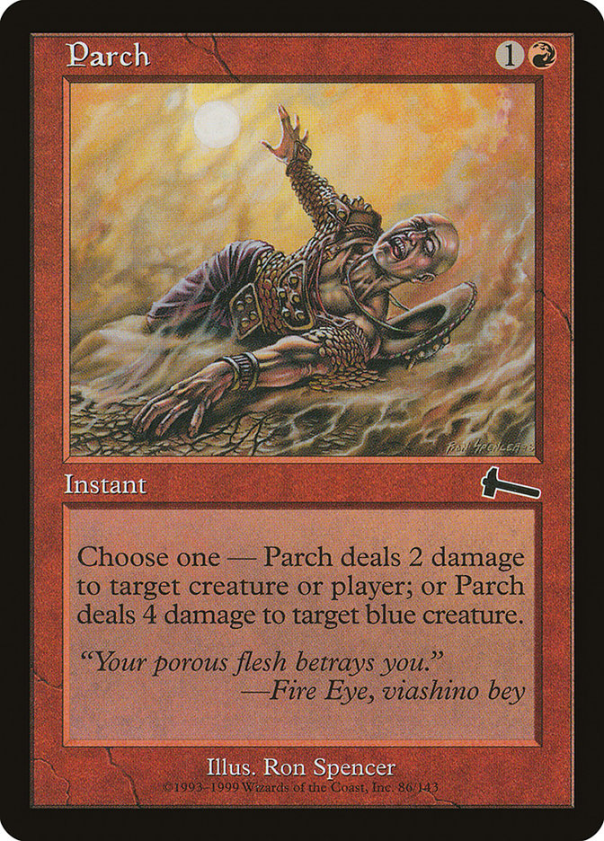 Parch [Urza's Legacy] | Tables and Towers