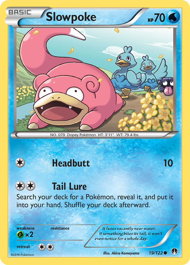 Slowpoke (19/122) [XY: BREAKpoint] | Tables and Towers