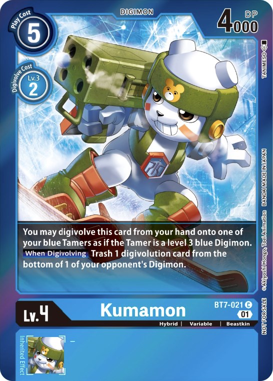 Kumamon [BT7-021] (Event Pack 3) [Next Adventure Promos] | Tables and Towers