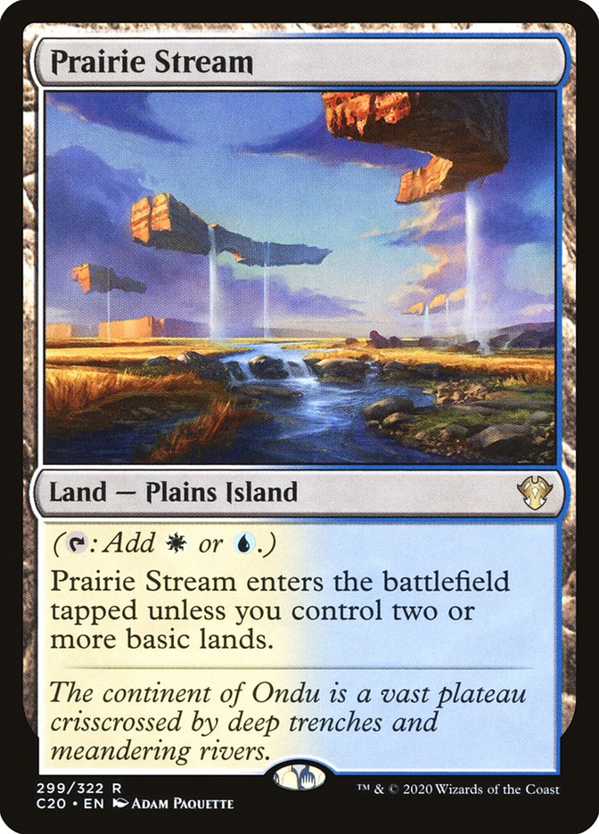 Prairie Stream [Commander 2020] | Tables and Towers