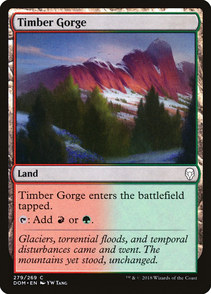 Timber Gorge [Dominaria] | Tables and Towers