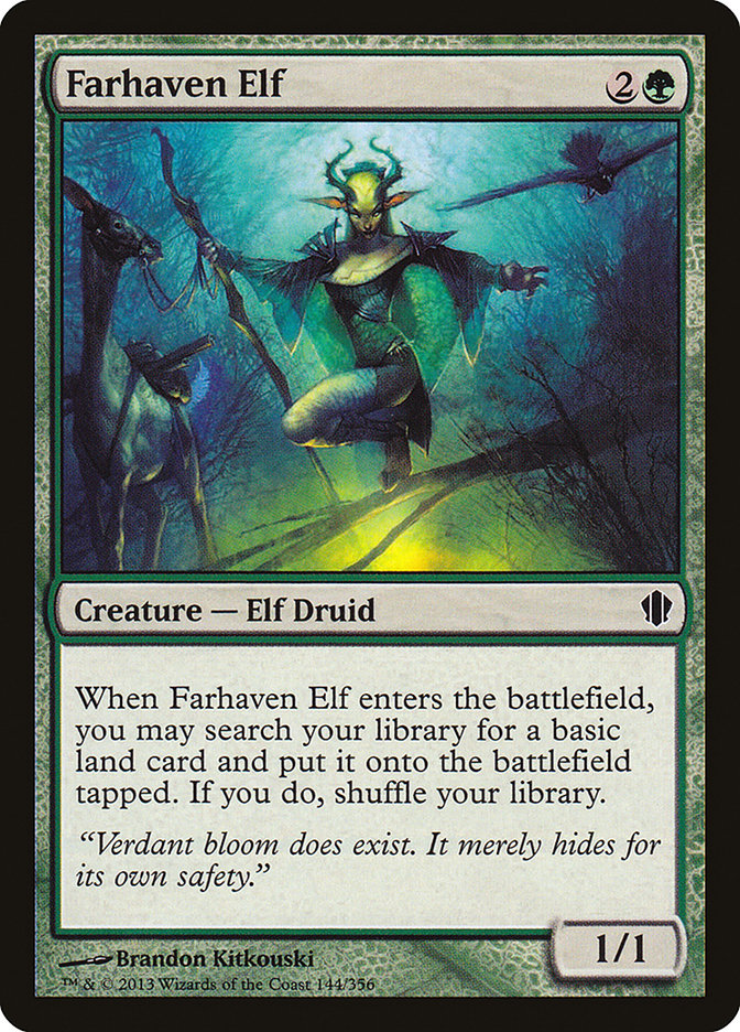 Farhaven Elf [Commander 2013] | Tables and Towers