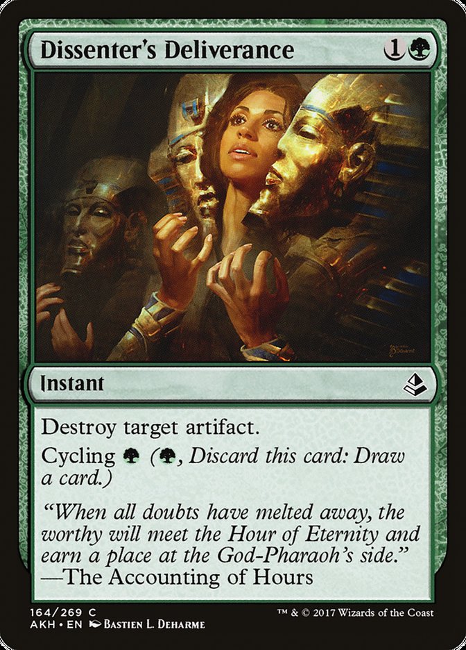 Dissenter's Deliverance [Amonkhet] | Tables and Towers