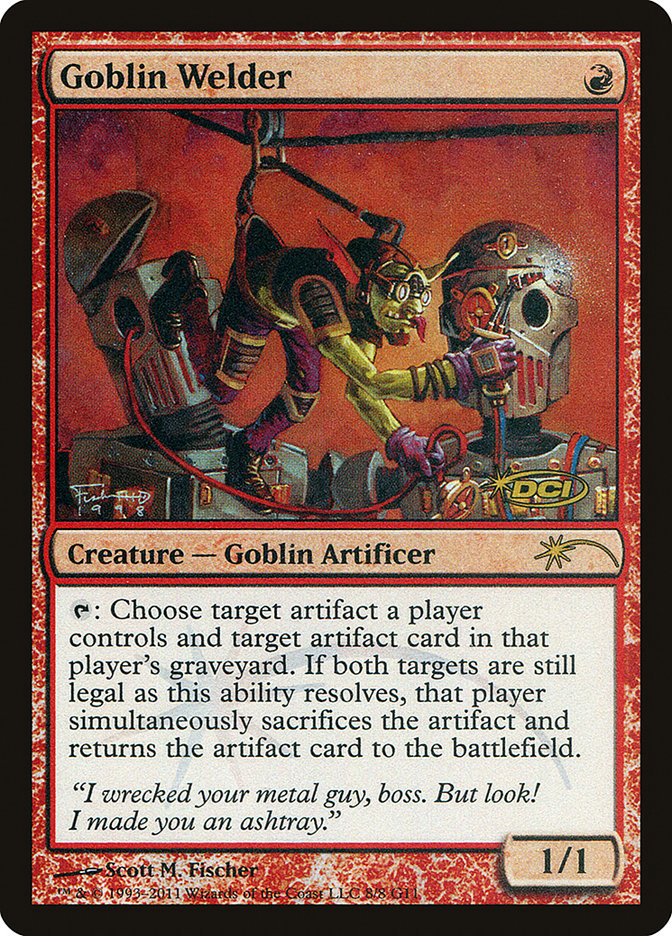 Goblin Welder [Judge Gift Cards 2011] | Tables and Towers