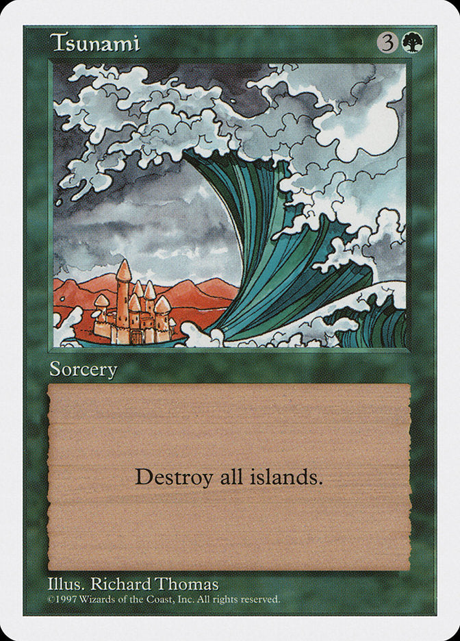 Tsunami [Fifth Edition] | Tables and Towers