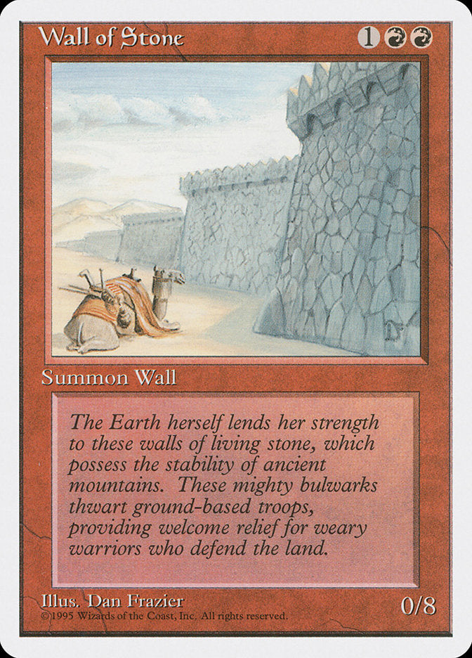 Wall of Stone [Fourth Edition] | Tables and Towers