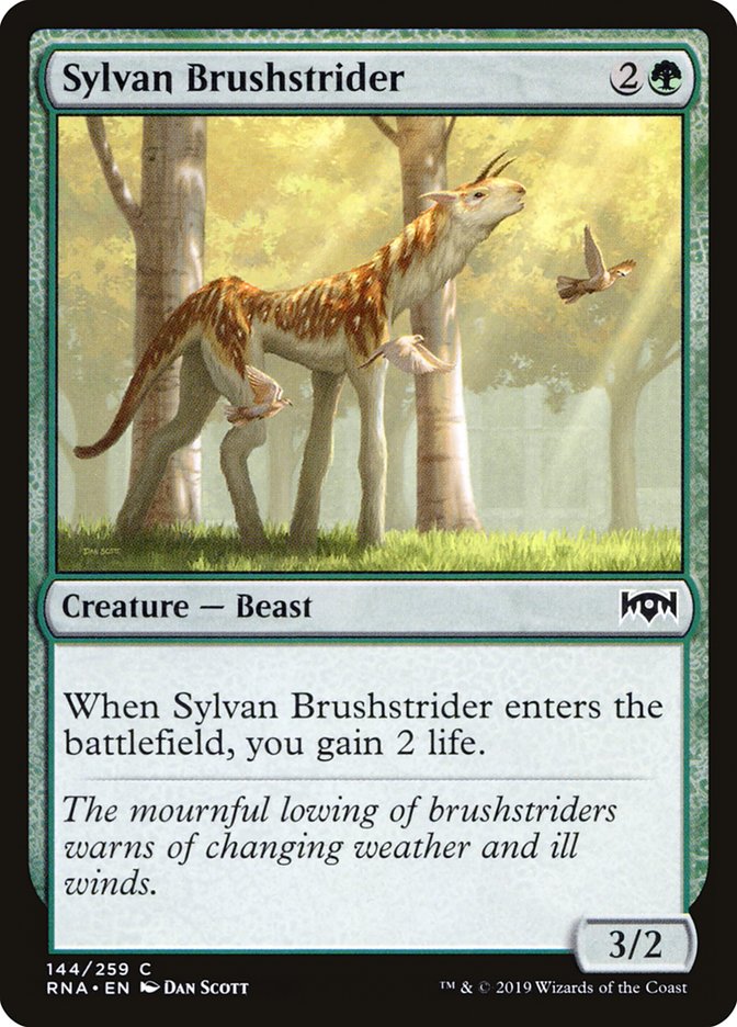 Sylvan Brushstrider [Ravnica Allegiance] | Tables and Towers