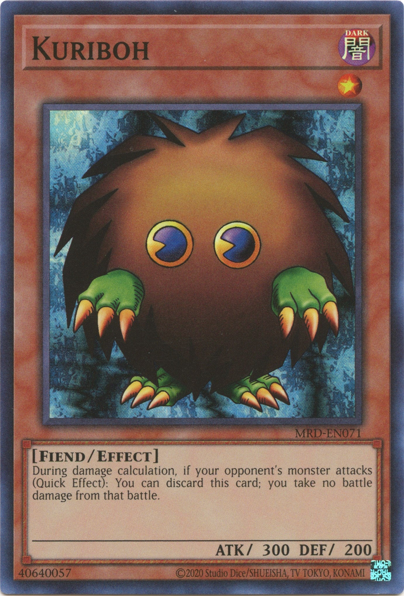 Kuriboh (25th Anniversary) [MRD-EN071] Super Rare | Tables and Towers