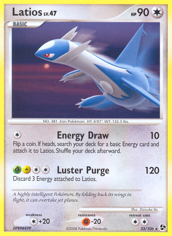 Latios (23/106) [Diamond & Pearl: Great Encounters] | Tables and Towers