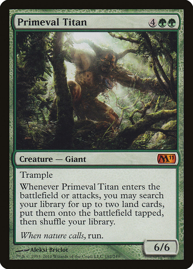 Primeval Titan [Magic 2011] | Tables and Towers