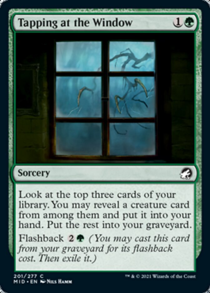Tapping at the Window [Innistrad: Midnight Hunt] | Tables and Towers