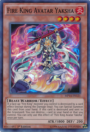 Fire King Avatar Yaksha [MP14-EN121] Super Rare | Tables and Towers