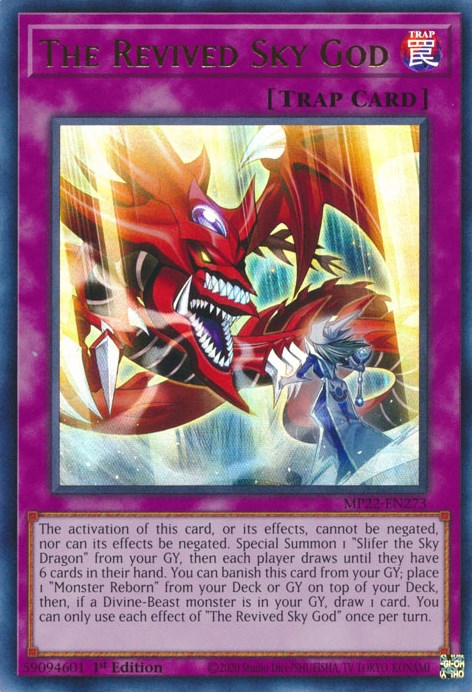 The Revived Sky God [MP22-EN273] Ultra Rare | Tables and Towers