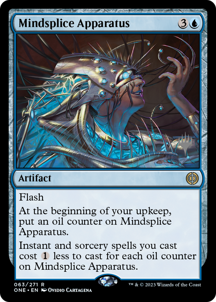 Mindsplice Apparatus (Promo Pack) [Phyrexia: All Will Be One Promos] | Tables and Towers