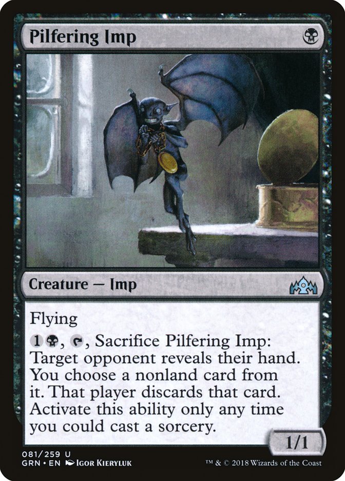 Pilfering Imp [Guilds of Ravnica] | Tables and Towers