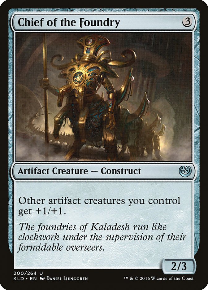 Chief of the Foundry [Kaladesh] | Tables and Towers