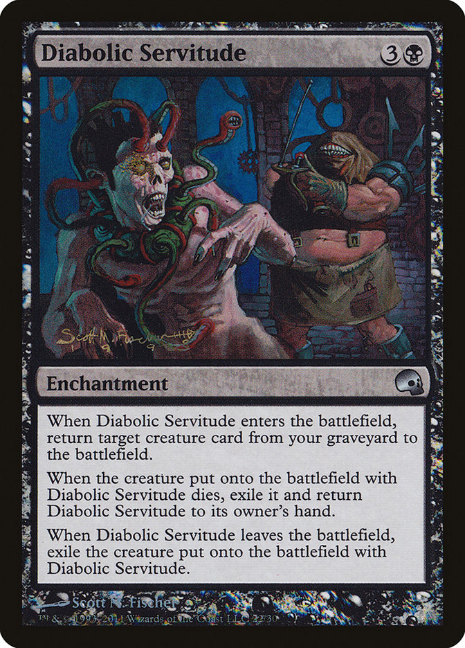 Diabolic Servitude [Premium Deck Series: Graveborn] | Tables and Towers