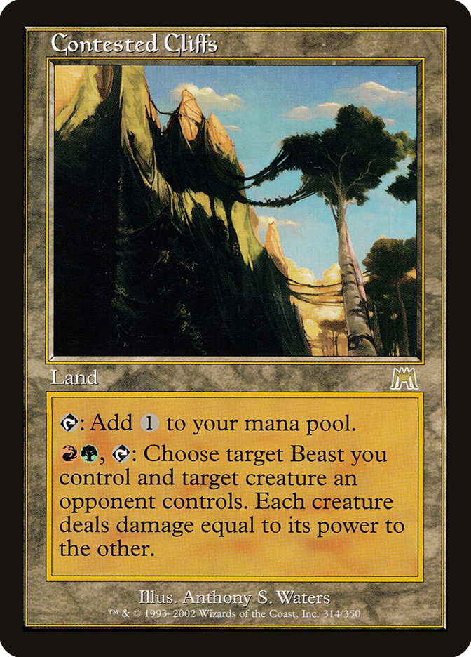 Contested Cliffs [Onslaught] | Tables and Towers