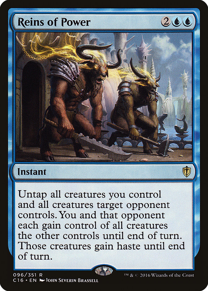 Reins of Power [Commander 2016] | Tables and Towers