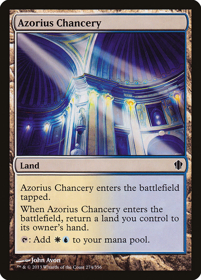 Azorius Chancery [Commander 2013] | Tables and Towers